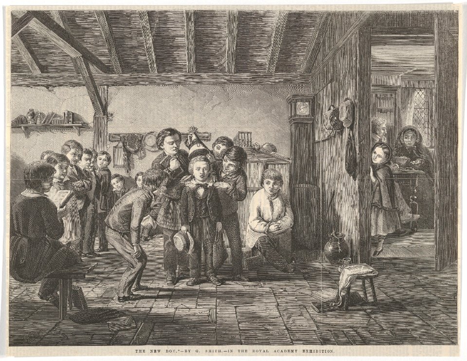 The New Boy, from the "Illustrated London News" MET DP834436