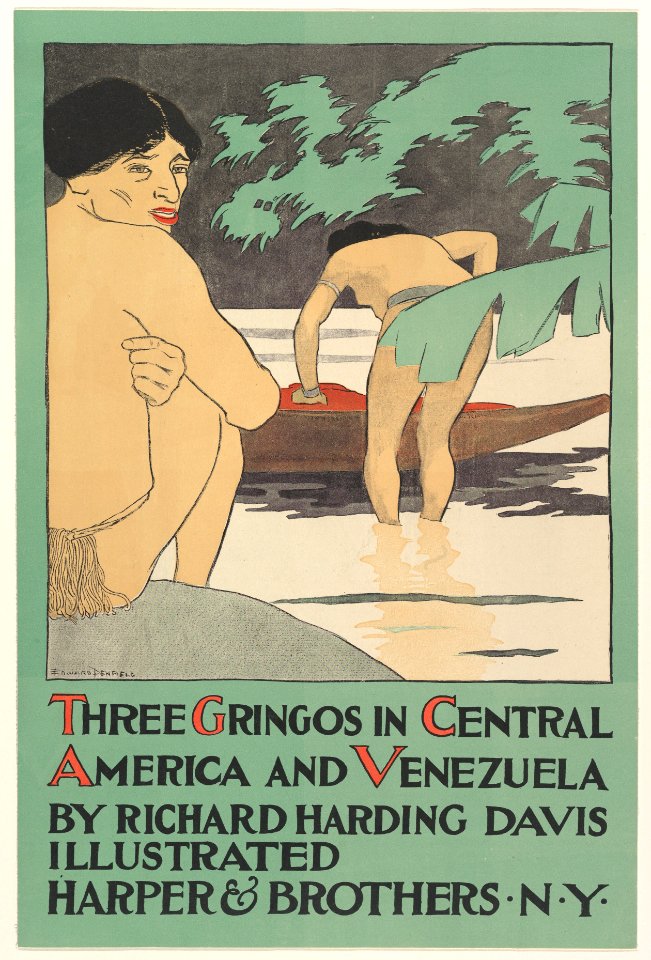 Three Gringos in Central America and Venezuela by Richard Harding Davis MET DP823536
