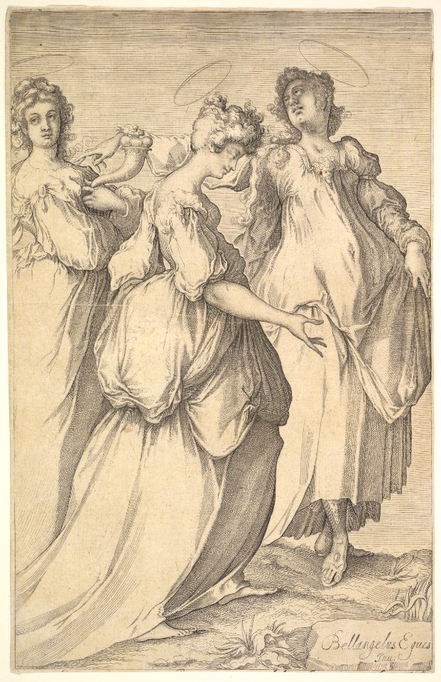 Three Haloed Female Figures MET DP829683