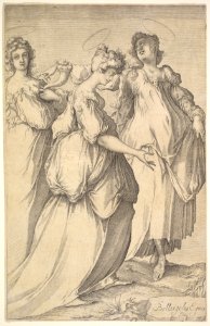 Three Haloed Female Figures MET DP829683