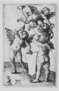 Three Putti with Trumpets MET MM2066