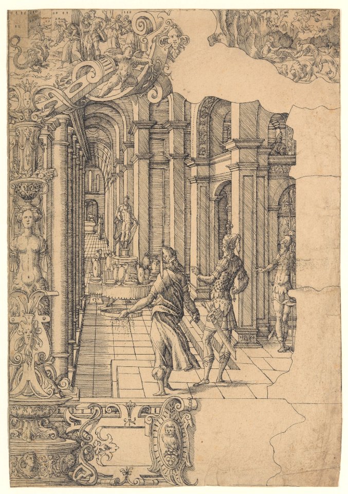 Three Scenes from the Life of the Prophet Daniel MET DP220643