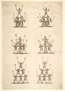 Thirty-six Acrobats in Six Groups MET DP817250