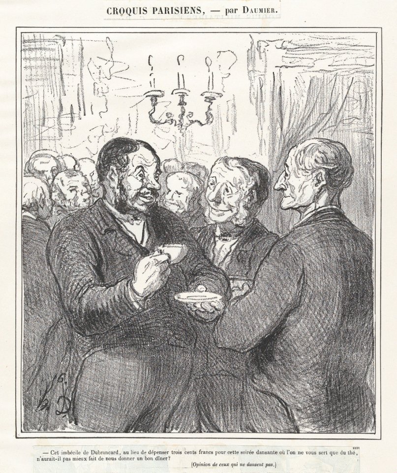 This fool Dubrancard..., from 'Parisian sketches' MET DP876875