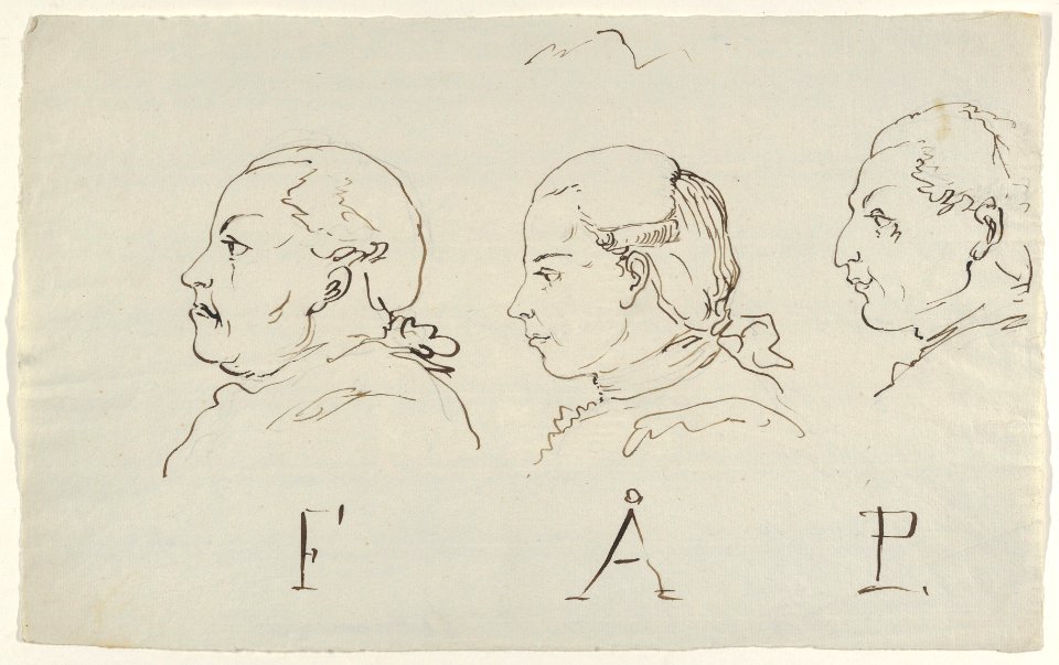 Three Portraits in Profile MET DP838163