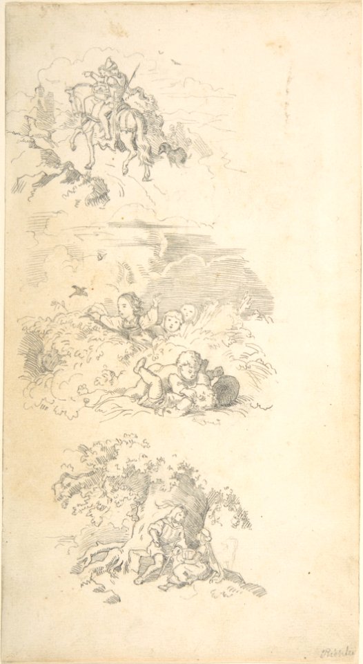 Three Designs for Book Illustrations MET DP803974