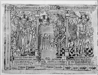 Three Fragments of a Passion Frieze- The Kiss of Judas, Christ before Pilate, and the Flagellation; The Crucifixion and the Descent from the Cross; The Entombment and the Resurrection MET MM43290