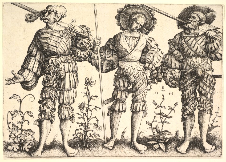 Three German Soldiers MET DP822161