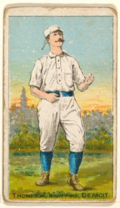 Thompson, Right Field, Detroit, from the Gold Coin series (N284) for Gold Coin Chewing Tobacco MET DP824781