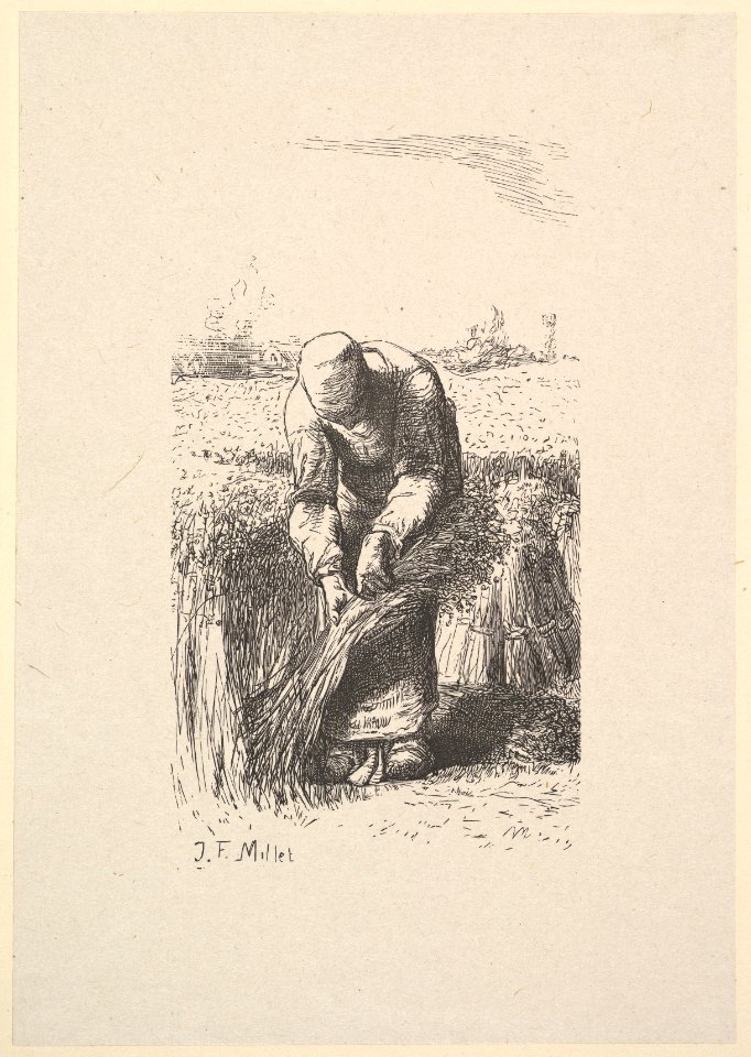 The Wheat Gatherer MET DP827597