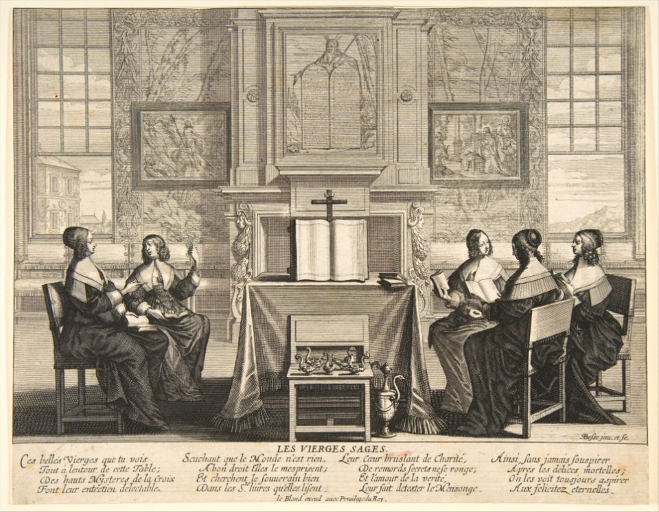 The Wise Virgins Conversing MET DP818734