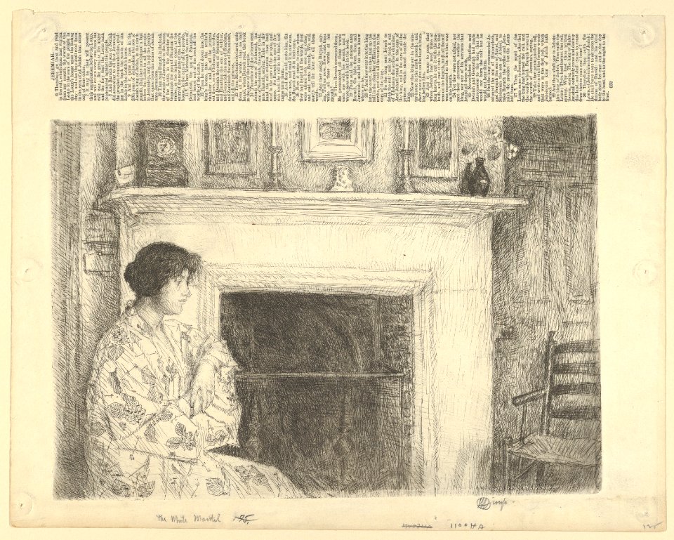 The White Mantel (Holley House, Cos Cob) MET DP836209