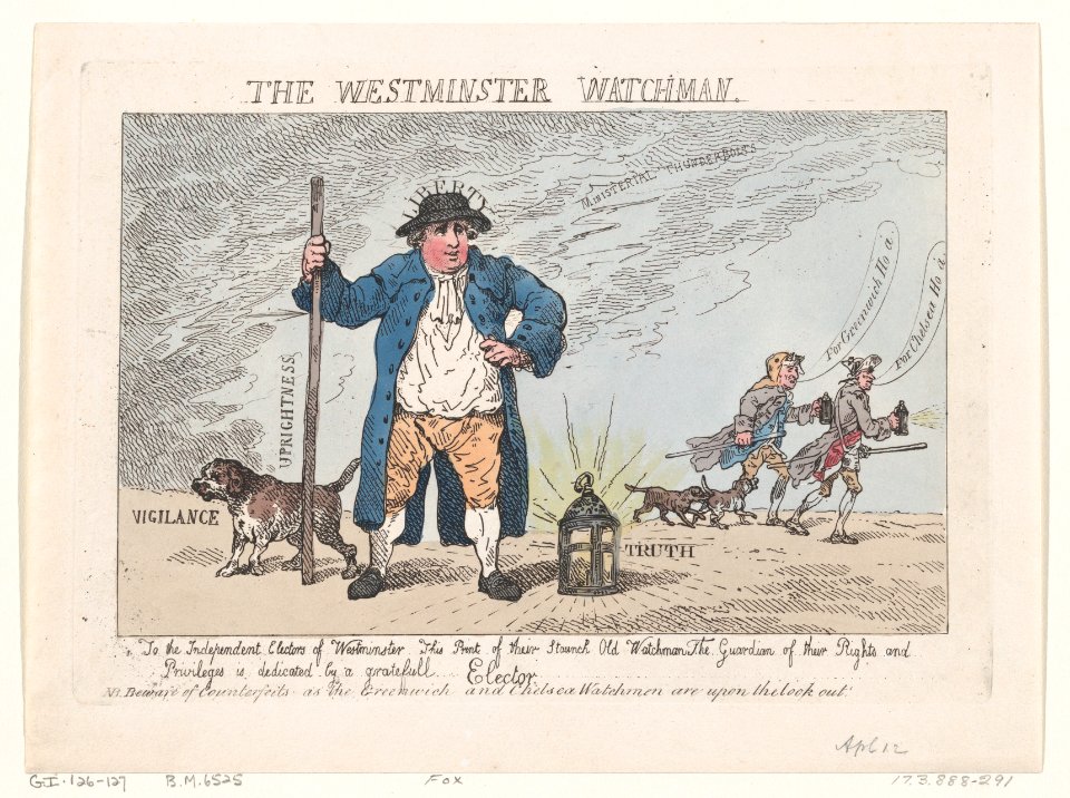 The Westminster Watchman MET DP871742