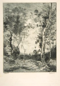 The White Horse, after Corot MET DP814357