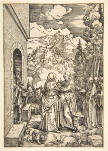 The Visitation, from The Life of the Virgin MET DP816162