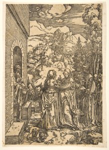 The Visitation, from The Life of the Virgin (copy) MET DP816269