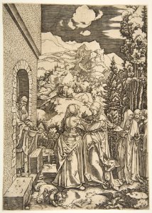 The Visitation, from The Life of the Virgin (copy) MET DP816273