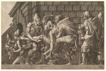 The Wounded Paris Carried from the Field of Battle MET DP824213