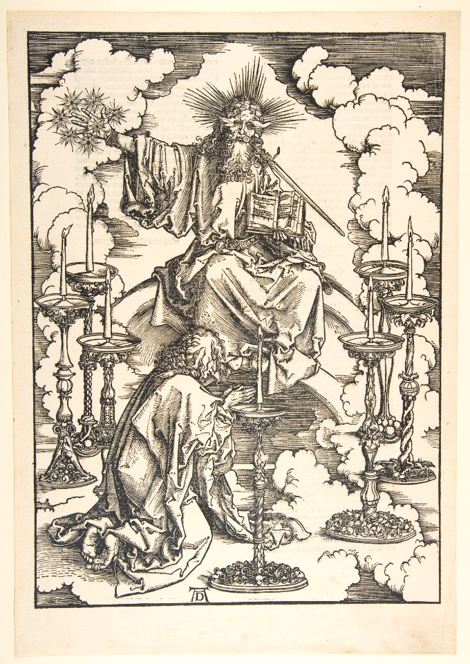 The Vision of the Seven Candlesticks, from The Apocalypse MET DP816733