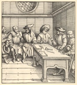 The White King's Council with the Captors, from Der Weisskunig MET DP834070