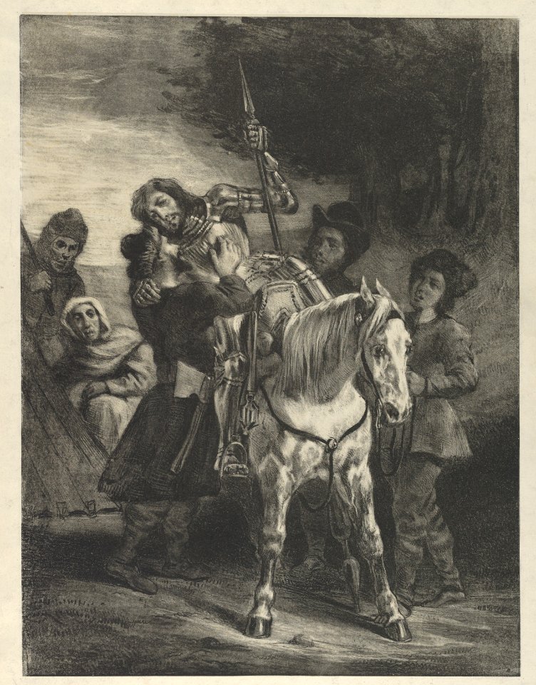 The Wounded Goetz Taken in by the Gypsies MET DP852281