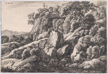 The Wilderness Covered with Rocks MET DP876177