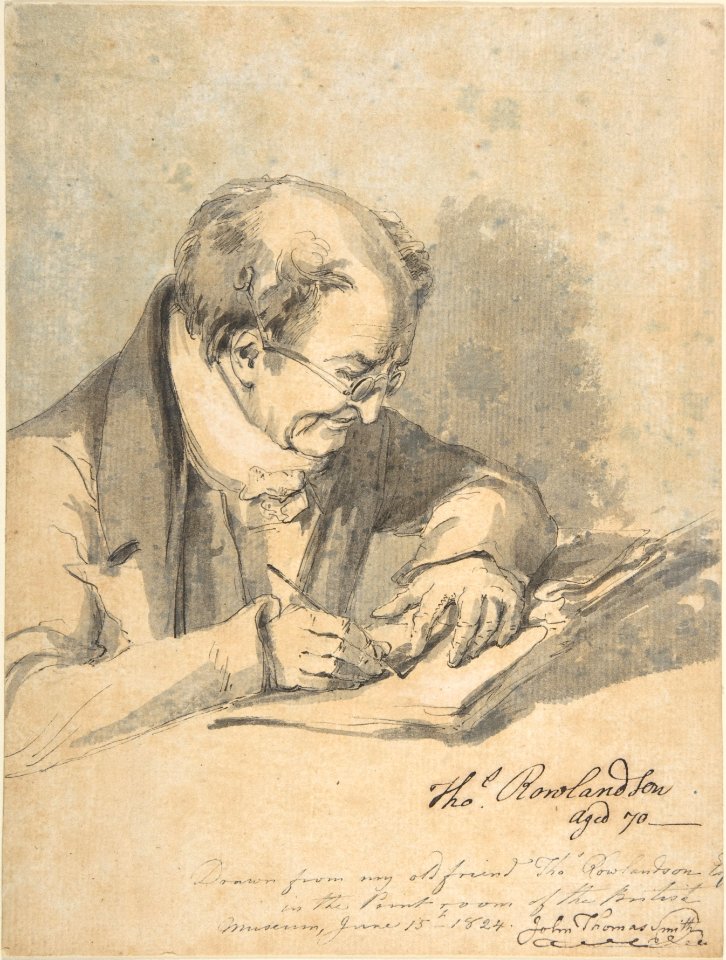 Thomas Rowlandson, aged 70 MET DP805070