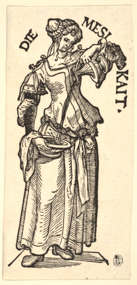 Temperance (Die Mesikait), from The Seven Virtues MET DP834023