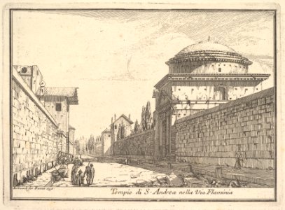 Tempio di Sant'Andrea, Via Flaminia MET DP829208
