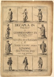 Title page- Decapla in Psalmos MET DP823917