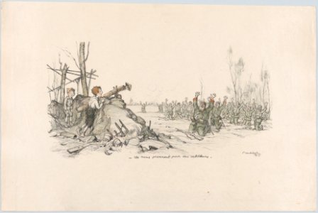 They Think We Are Artillery Men (Ils nous prennent pour des artilleurs) MET DP875520