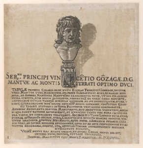 Title page from The Triumph of Julius Caesar MET DP875323