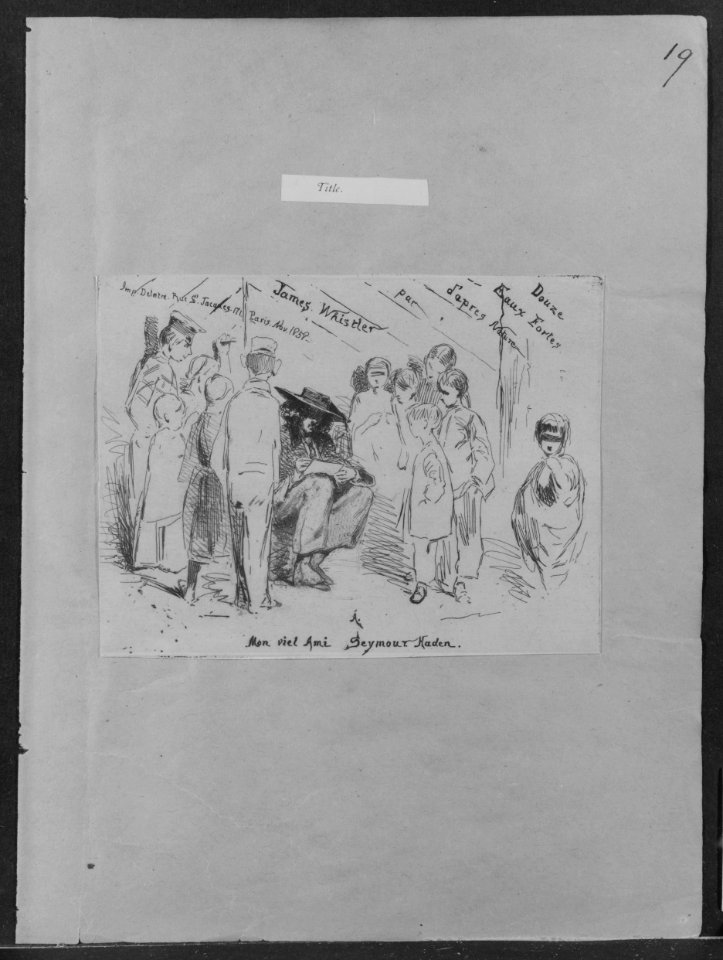 Title Page from the "French Set" (Douze Eaux-Fortes d'Après Nature) MET 193291