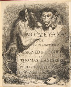 Title Page- Monkey-Ana or Men, in Miniature MET DP813067