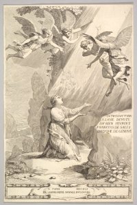 Title page for François de Sales, Introduction à la vie dévote MET DP822463