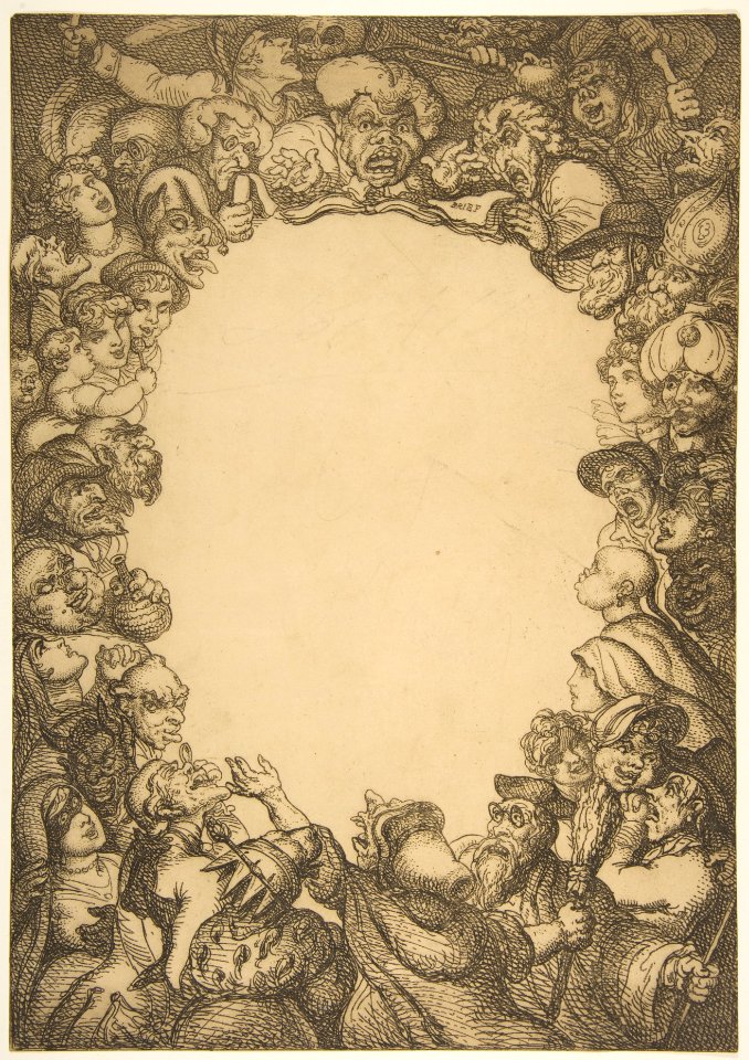 Title Page, The Caricature Magazine, or Mirror of Mirth MET DP818502