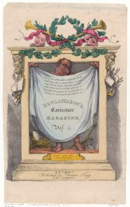 Title Page, Rowlandson's Caricature Magazine, Vol. 5 MET DP873953