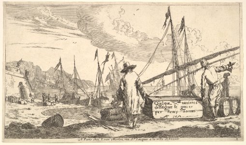 Title page, "Quelque navieres deisseigner & graver par Remy Zeeman" MET DP828250