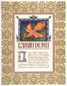 Title Page- L'oiseau de Feu et d'autres contes populaires Russes MET DP804790