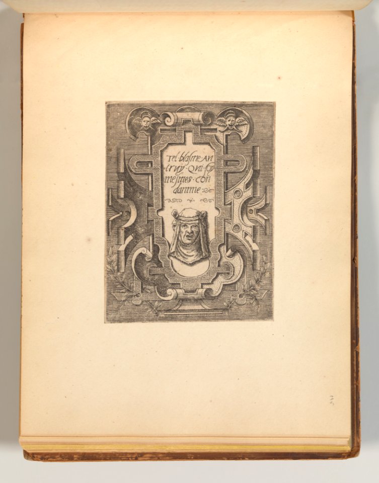 Targhe ed altri ornati di varie e capricciose invenzioni (Cartouches and other ornaments of various and capricious invention, page 38) MET DP703727