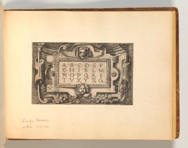 Targhe ed altri ornati di varie e capricciose invenzioni (Cartouches and other ornaments of various and capricious invention, page 41) MET DP703730