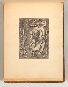 Targhe ed altri ornati di varie e capricciose invenzioni (Cartouches and other ornaments of various and capricious invention, page 37) MET DP703726
