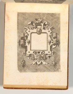 Targhe ed altri ornati di varie e capricciose invenzioni (Cartouches and other ornaments of various and capricious invention, page 31) MET DP703720