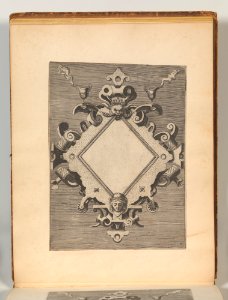 Targhe ed altri ornati di varie e capricciose invenzioni (Cartouches and other ornaments of various and capricious invention, page 23) MET DP703712