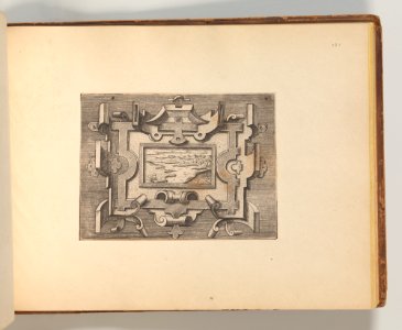 Targhe ed altri ornati di varie e capricciose invenzioni (Cartouches and other ornaments of various and capricious invention, page 47) MET DP703736