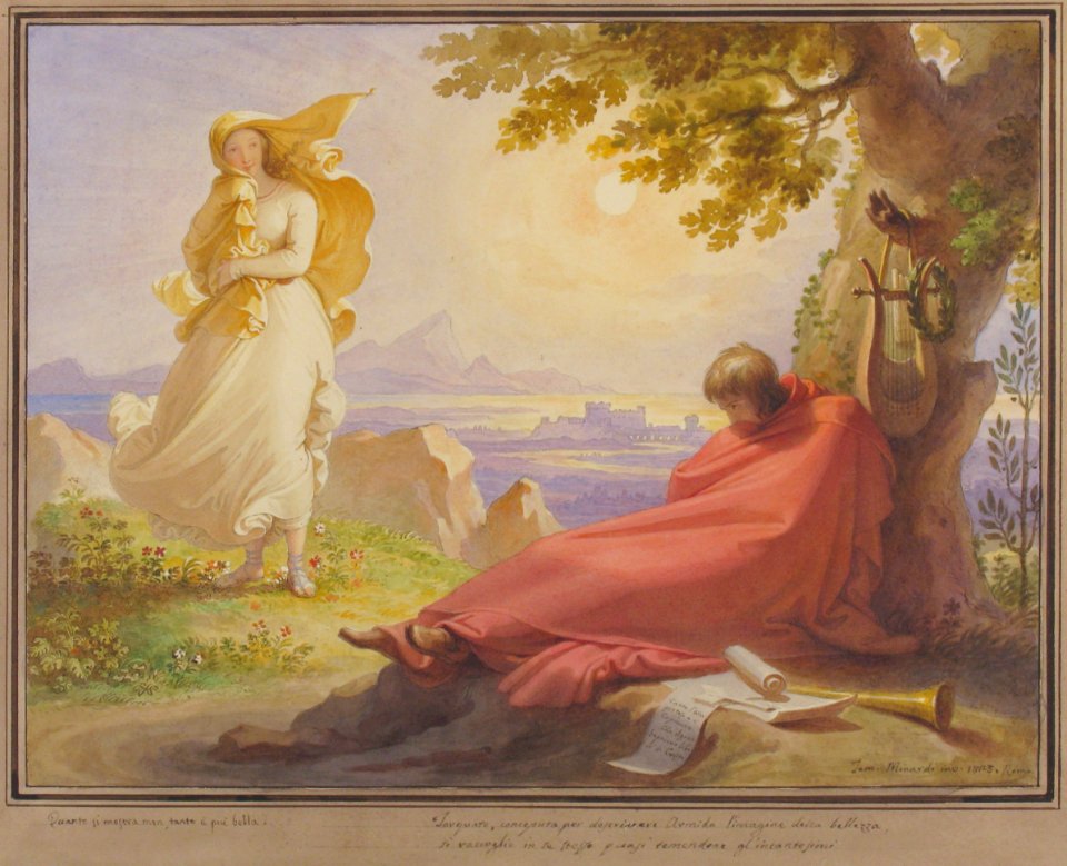 Tasso Contemplating Beauty MET 1992.335