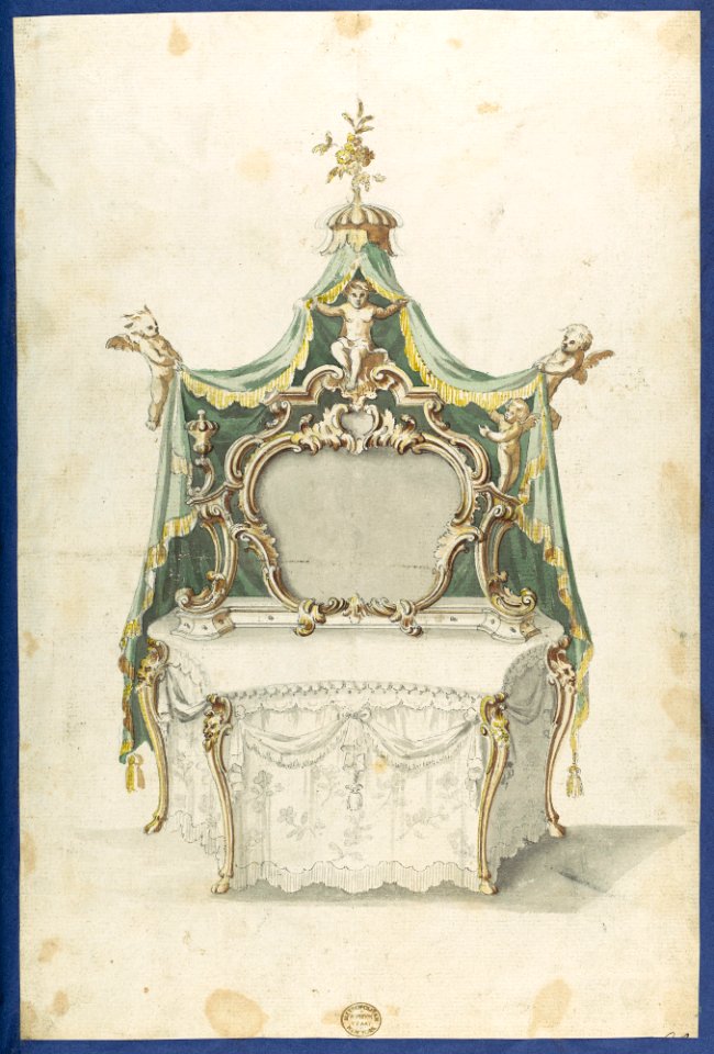 Toilet Table, from Chippendale Drawings, Vol. II MET DP118213