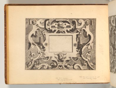 Targhe ed altri ornati di varie e capricciose invenzioni (Cartouches and other ornaments of various and capricious invention, page 19) MET DP703708