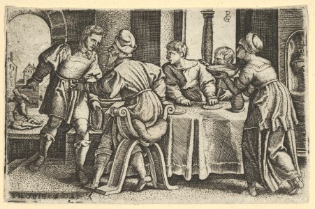 Tobias Leaving the Table, from The Story of Tobias MET DP855474