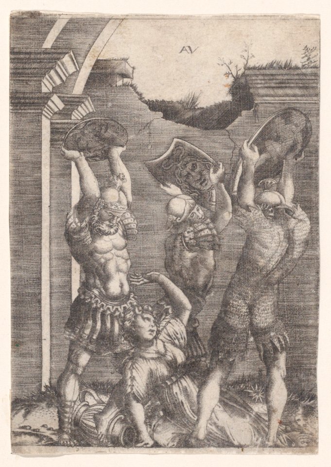 Tarpeia Crushed by the Sabines Met DP888584